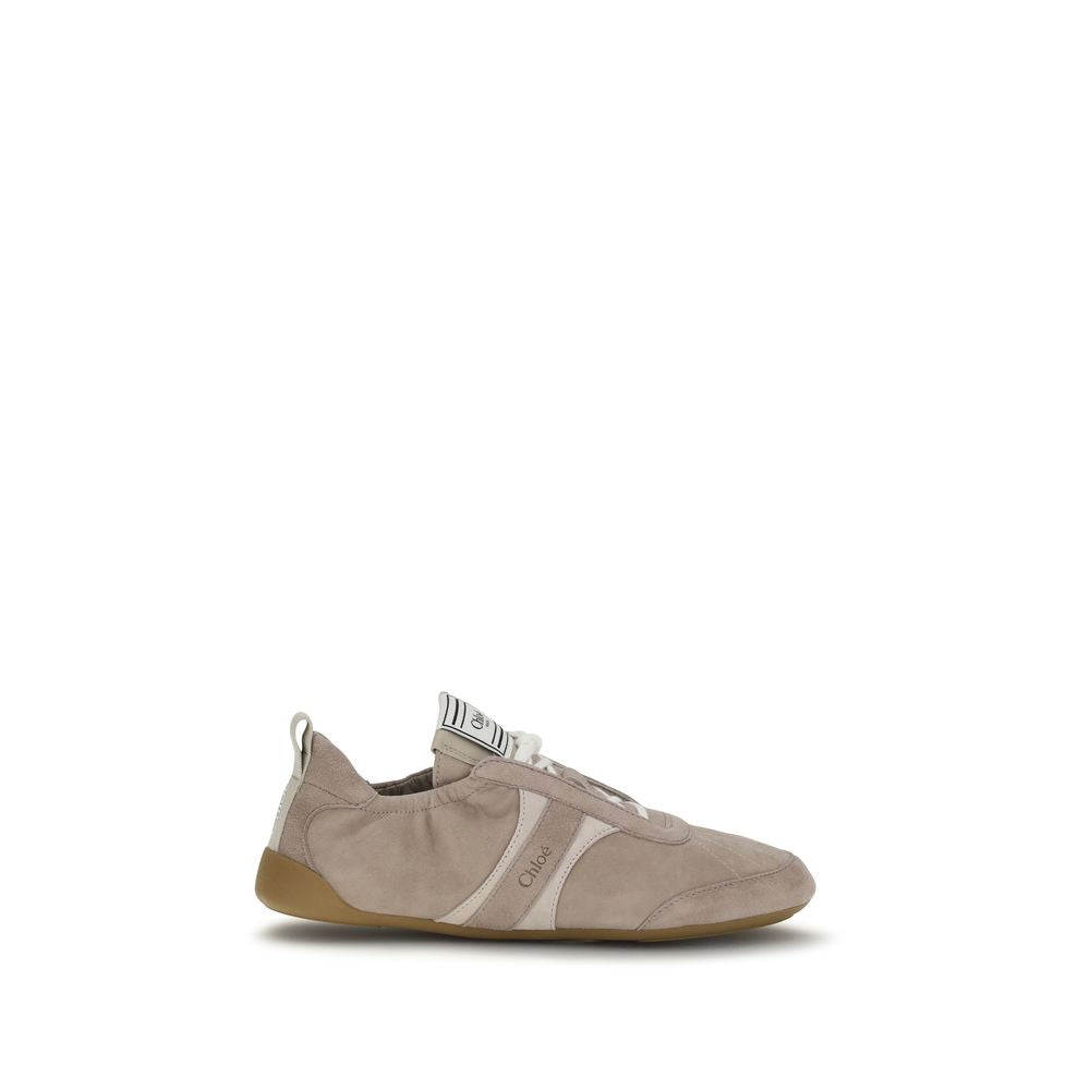 Chloé The Kick Athletic Sneakers - Beige
