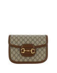 Gucci GG Monogram & Horsebit Shoulder Bag