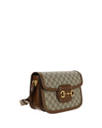 Gucci GG Monogram & Horsebit Shoulder Bag