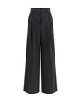 Max Mara Black High-Waisted Wide Leg Pants