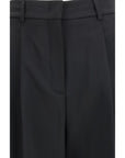 Max Mara Black High-Waisted Wide Leg Pants