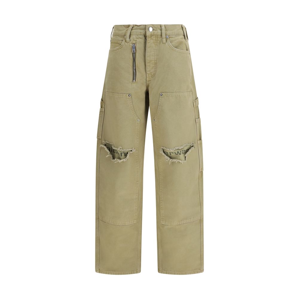 Alexander Wang Zip Carpenter Cargo Pants
