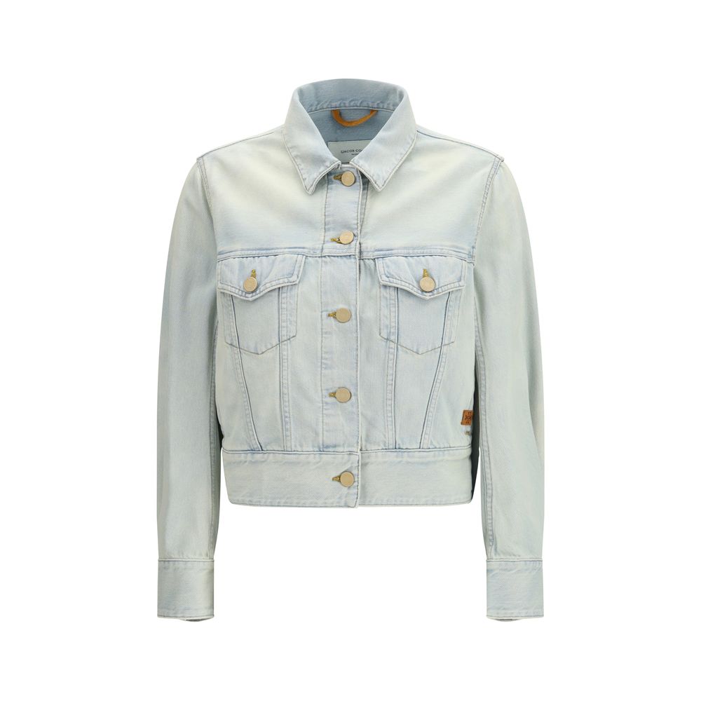Jacob Cohen Light Wash Cropped Denim Jacket