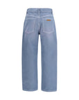 Marni Barrel-Leg Light Wash Denim Jeans