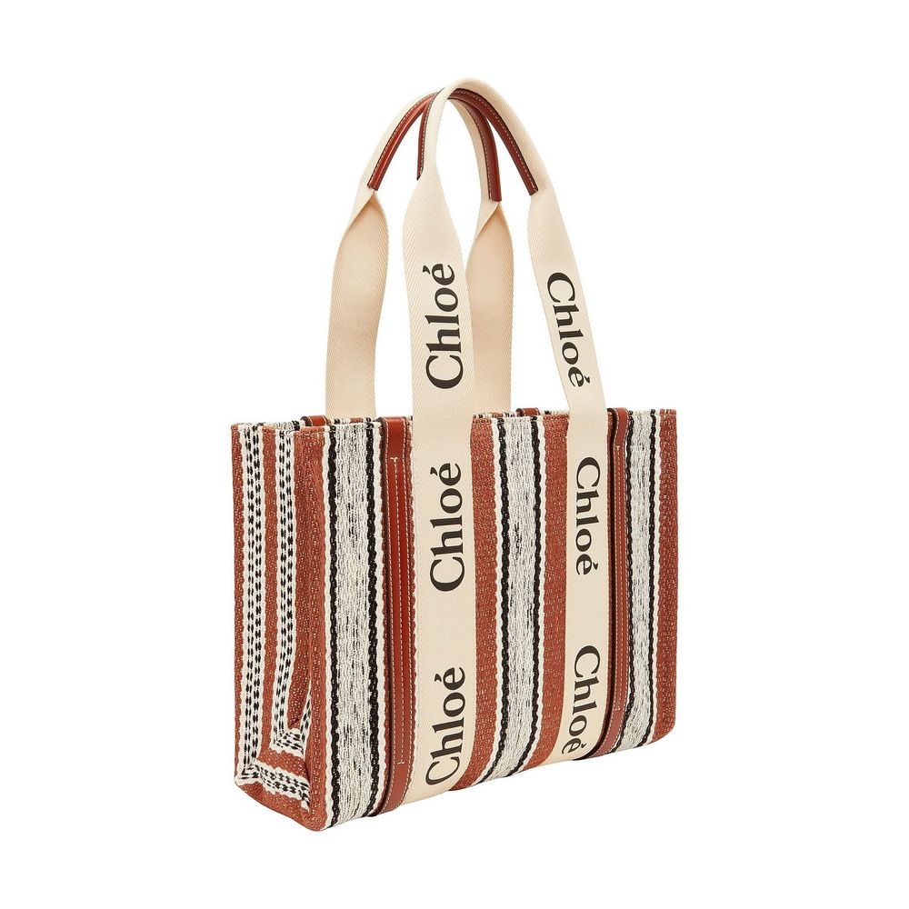 Chloé Linen Tote Bag