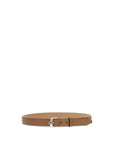 Fendi FF Leather Belt - Tan