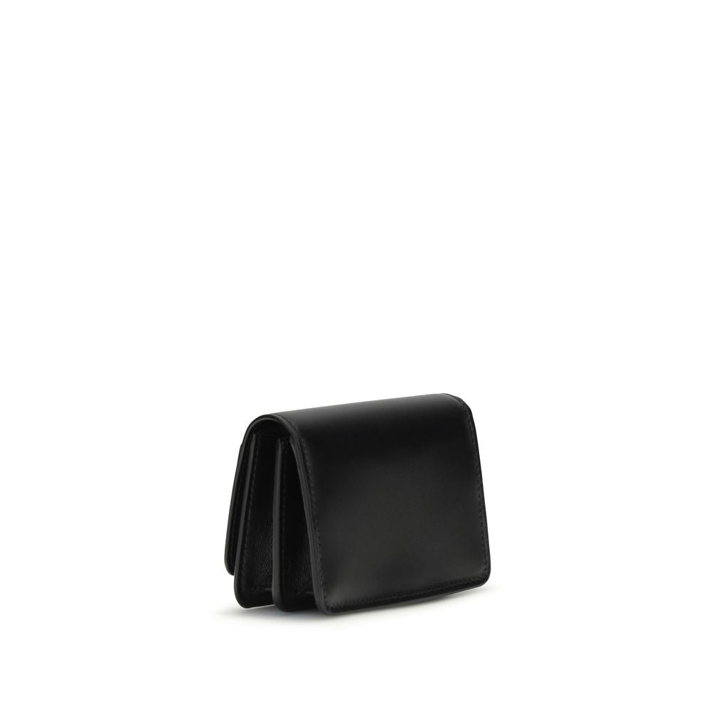 Saint Laurent Gaby Business Card Holder - Black