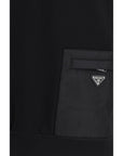 Prada Zip Pocket Sweatshirt - Black