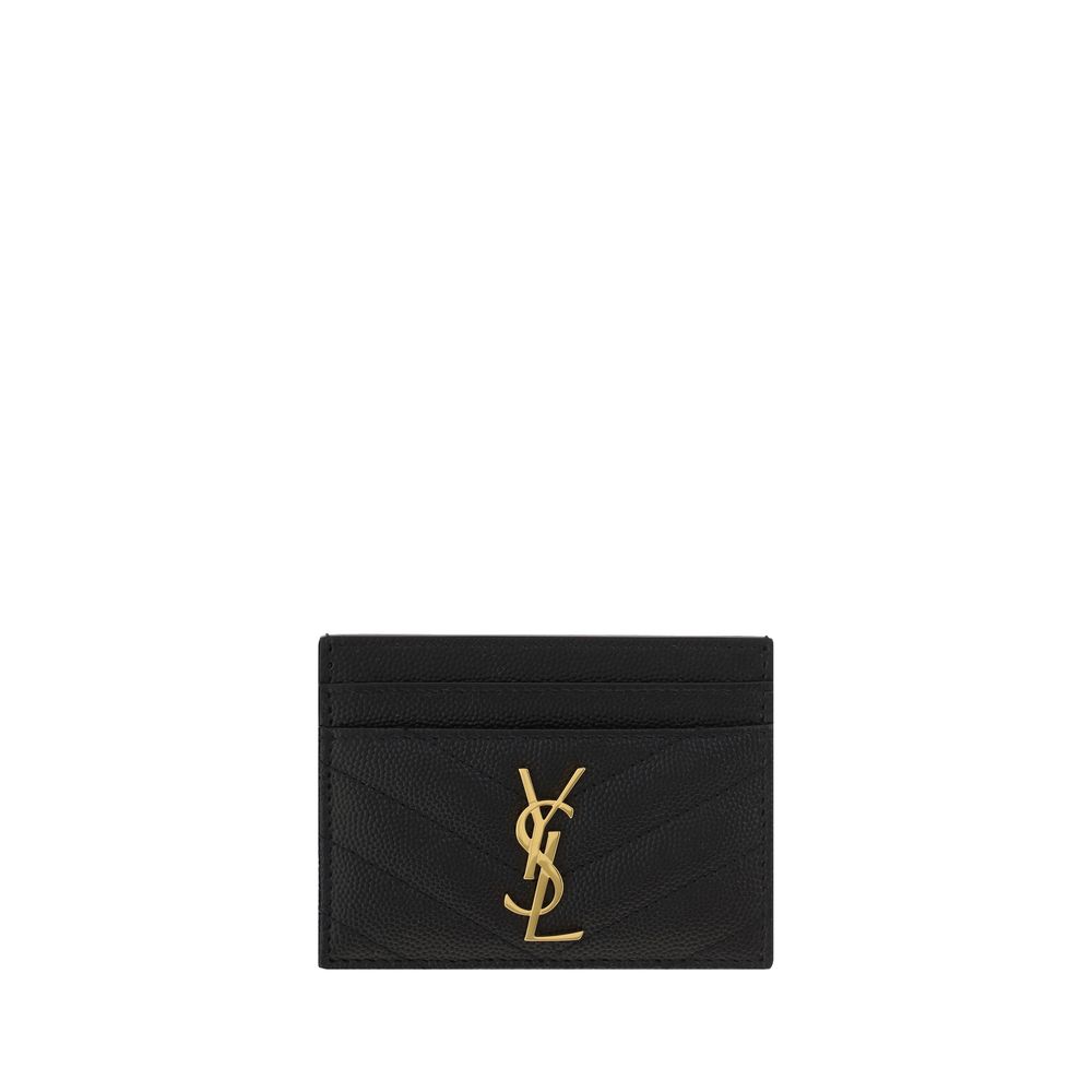 Saint Laurent Cassandre Matelassé Card Holder