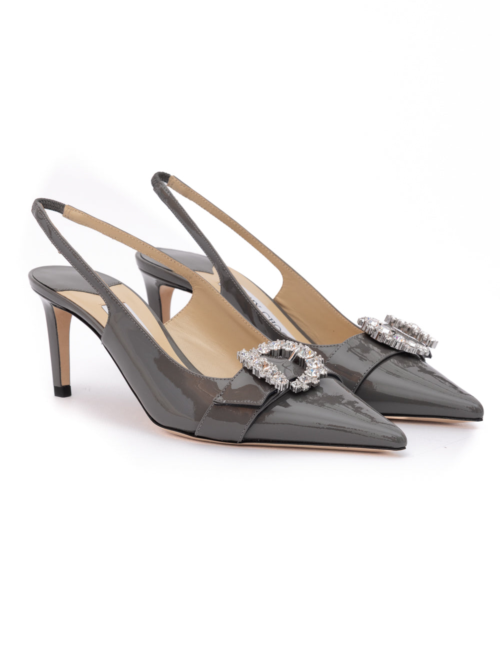 Jimmy Choo Cheri SB 65 Pumps - Storm Gray/Grey