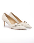 Jimmy Choo Alix 60 Pumps - Milk White