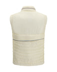 Moncler Grenoble Gumiane Gilet Sleeveless Puffer Jacket - Ivory
