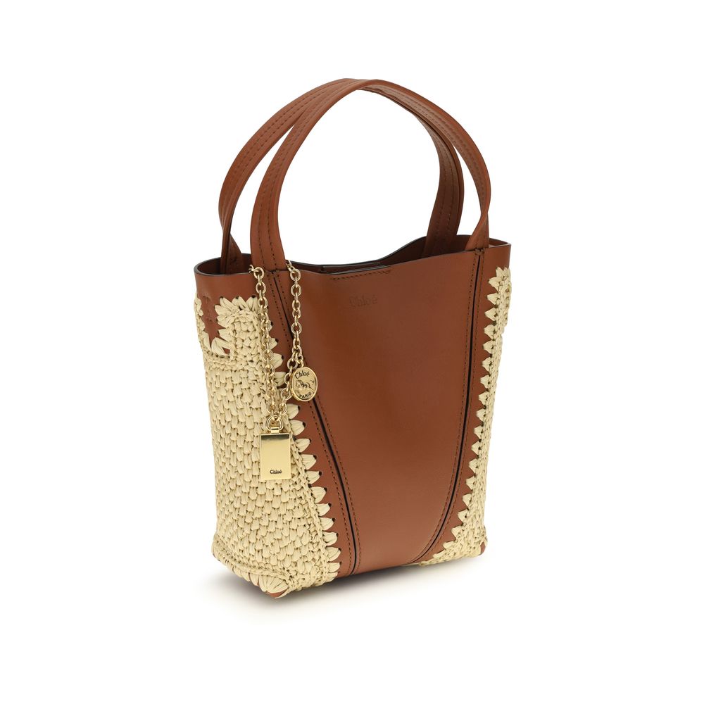 Chloé Spin Raffia Shoulder & Bucket Bag