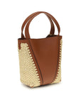 Chloé Spin Raffia Shoulder & Bucket Bag