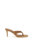 Gianvito Rossi Suede Leather Thong Heel Sandals - Bronze