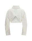 Givenchy Cocoon Denim Jacket - White
