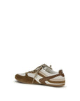 Miu Miu Gymnasium Athletic Suede Leather Sneakers - Brown