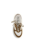 Miu Miu Gymnasium Athletic Suede Leather Sneakers - Brown