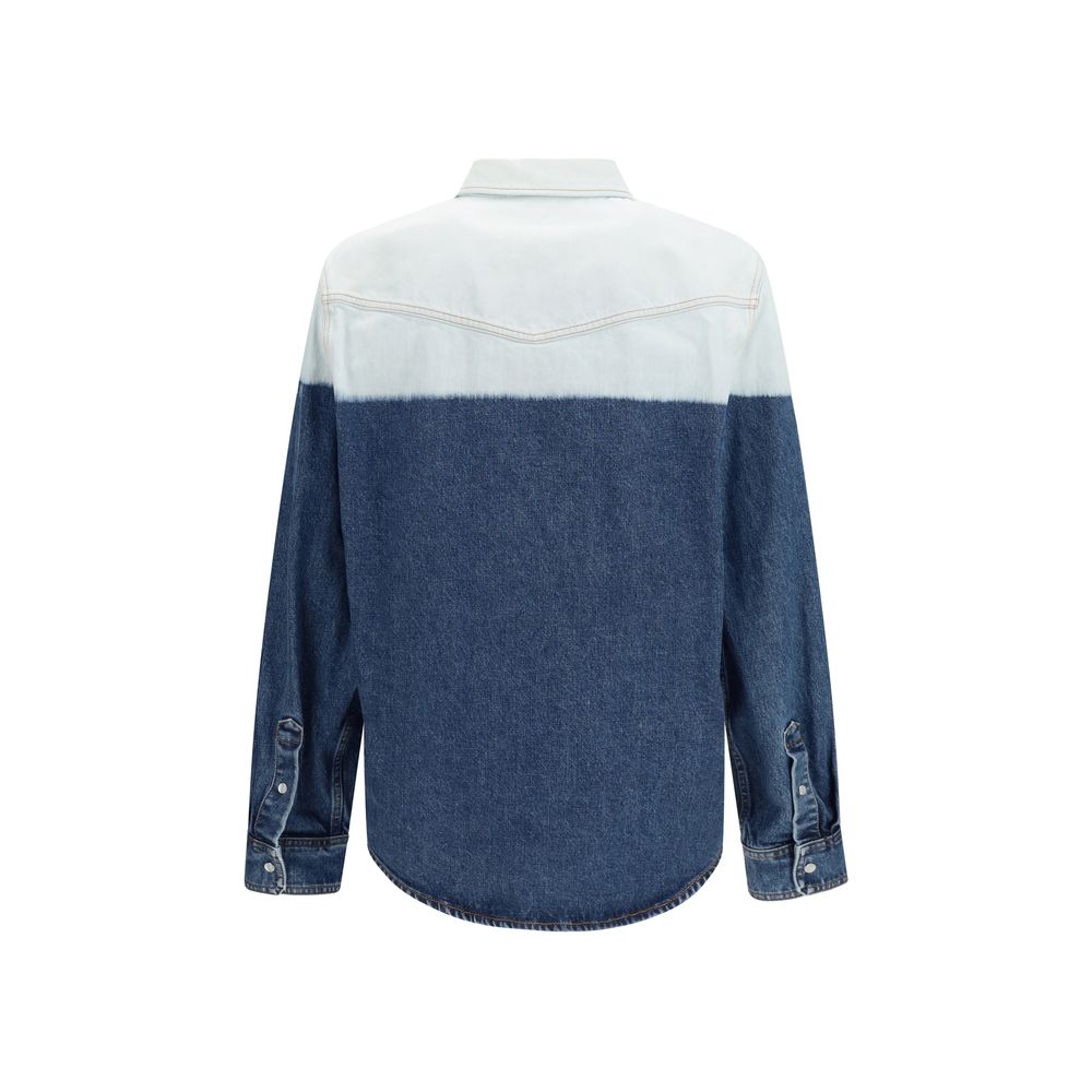 Marni Bleach Dipped Denim Shirt
