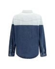 Marni Bleach Dipped Denim Shirt
