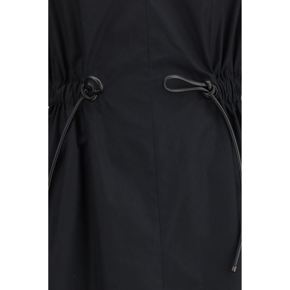Max Mara Pedaggi Midi Casual Dress - Black