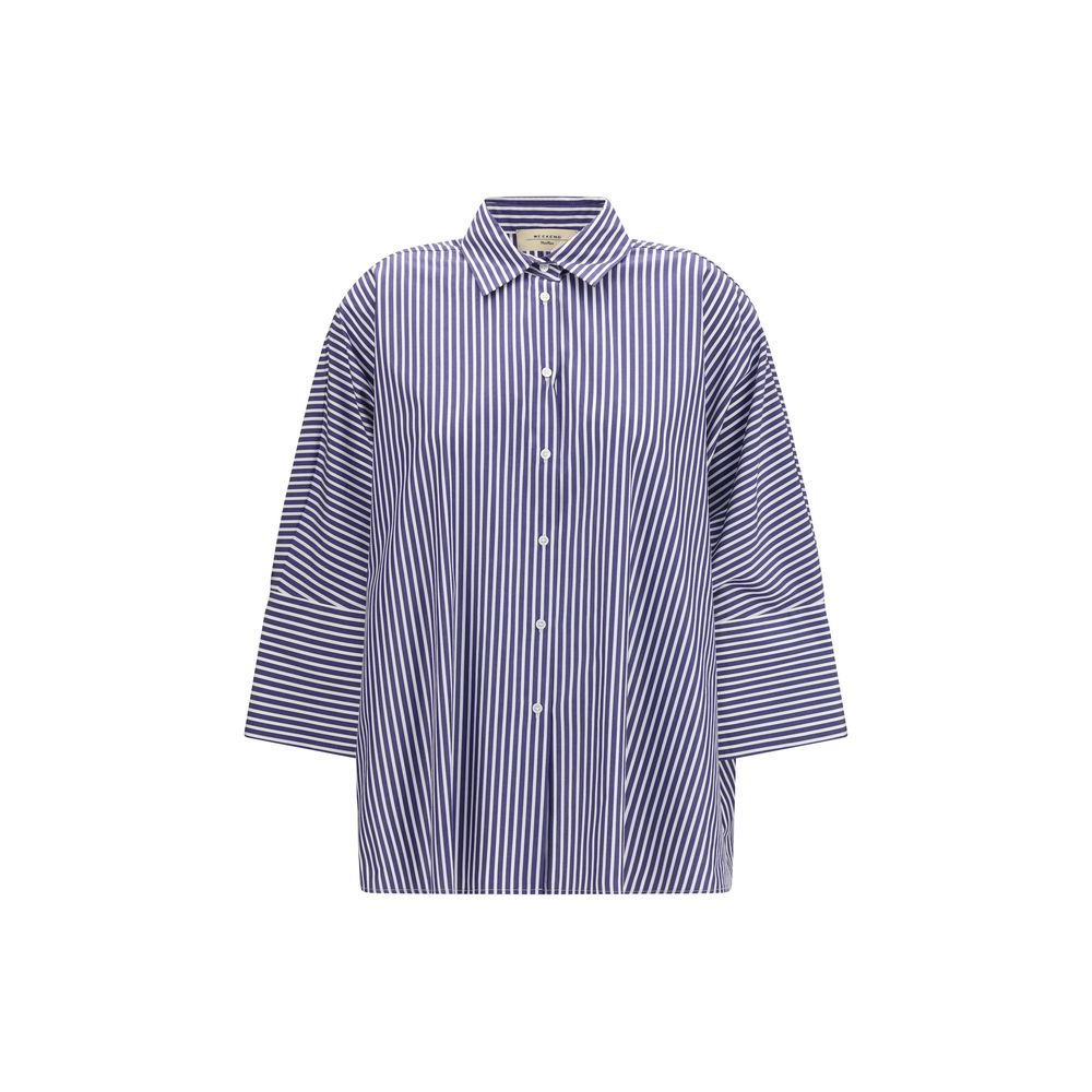Max Mara Hudson Striped Shirt - Blue
