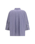Max Mara Hudson Striped Shirt - Blue