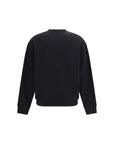 Palm Angels Neck Logo Sweatshirt - Black