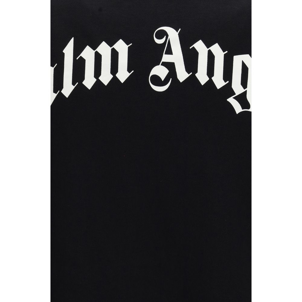 Palm Angels Logo Sweatshirt - Black