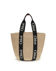 Chloé Large Woody Basket Tote Bag