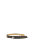 Fendi FF Leather Belt - Brown