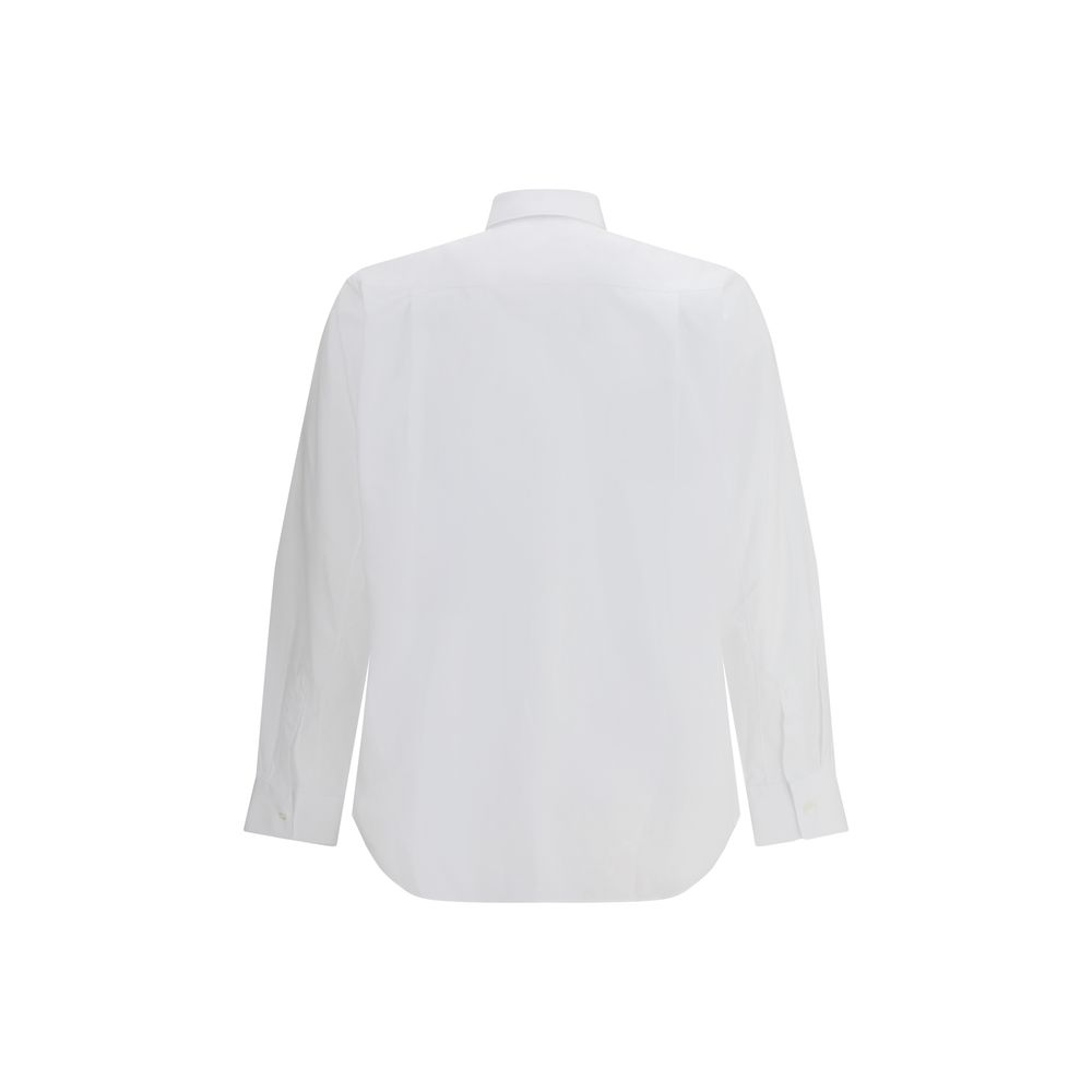Comme Des Garçons Play White Cotton Shirt