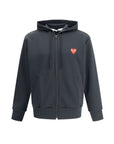 Comme Des Garçons Play Hooded Jacket - Black