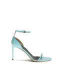 Tom Ford Vertigo Patent Leather Stiletto Heel Sandals - Light Blue
