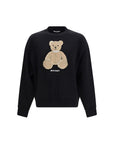 Palm Angels Cotton Sweatshirt - Black