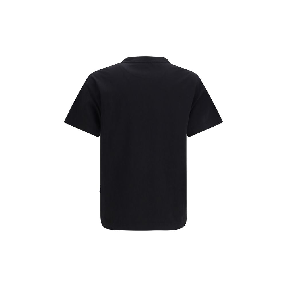 Palm Angels Neck Logo T-Shirt - Black