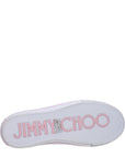 Jimmy Choo Fenix Low Top Sneakers Chunky Sole - Light Pink