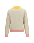 Fendi Collared Knit Top & Sweater