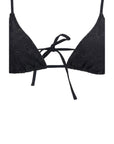 Kristina Ti Floral Broderie Anglaise Two-Piece Bikini Swimsuit Set - Black