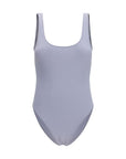 Kristina Ti Open Back One-Piece Swimsuit - Gray/Grey
