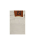 Fendi Straight-Leg Jeans - Beige