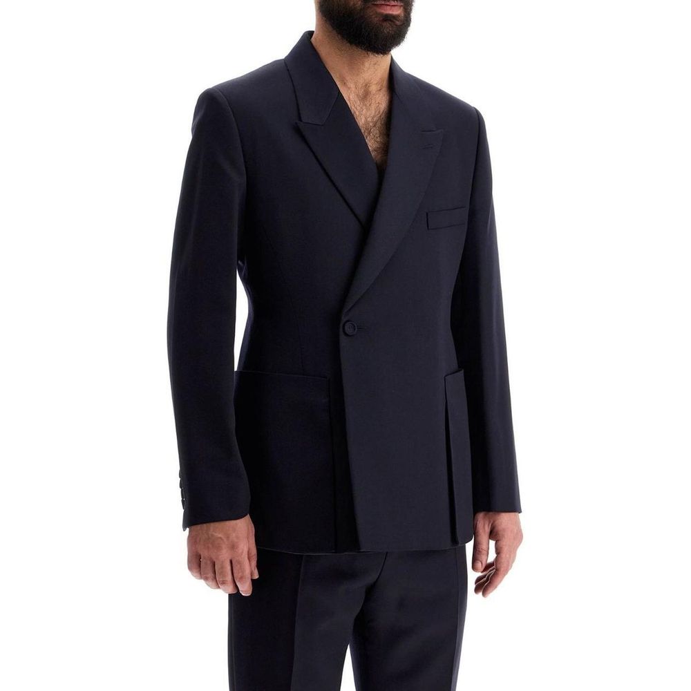 Dior Virgin Wool Blazer - Deep Blue 