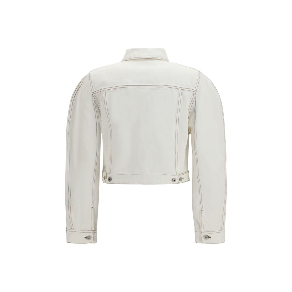 Jacquemus White Denim Jacket 