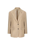Prada Mohair-Wool Blazer - Beige