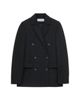 Loewe Mohair-Wool Blazer - Black