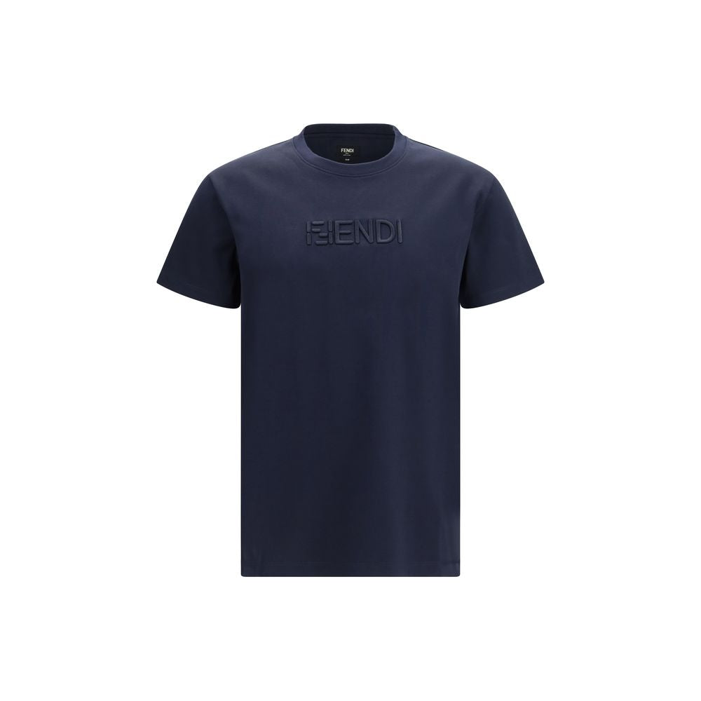 Fendi Logo T-Shirt - Blue