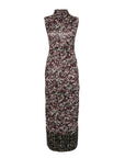 Loewe High-Neckline Knit Midi Dress