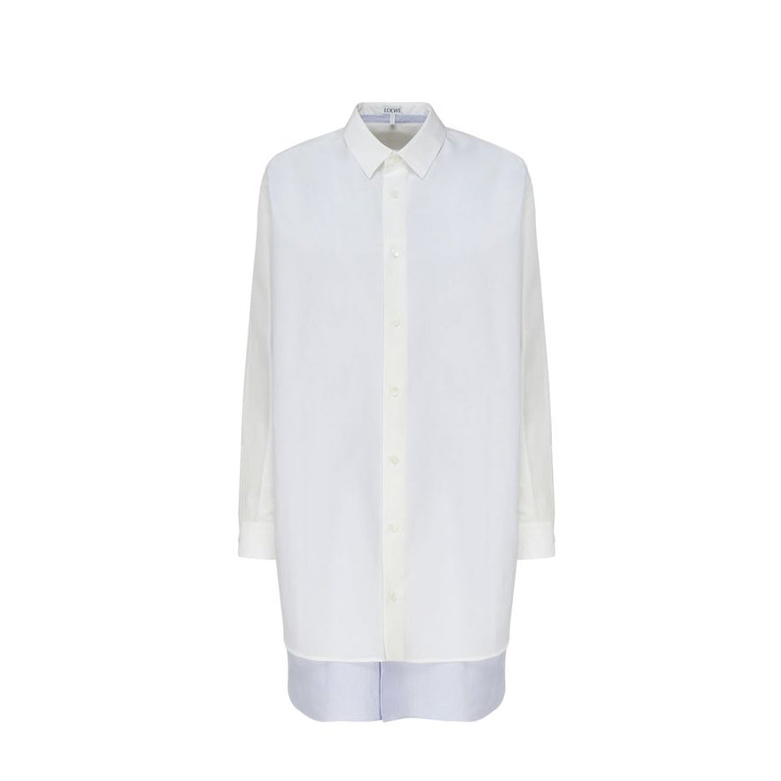 Loewe Chemisier Shirt Dress - White