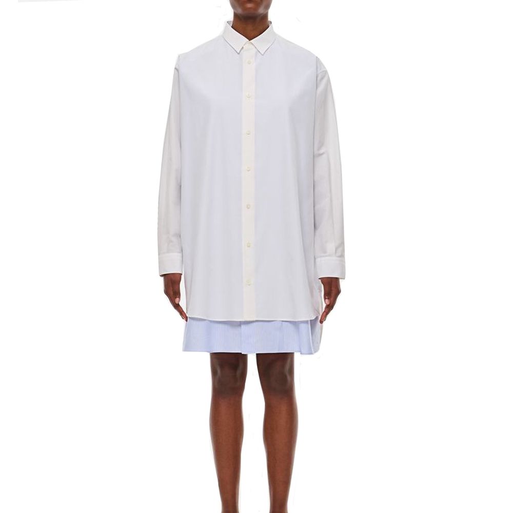 Loewe Chemisier Shirt Dress - White