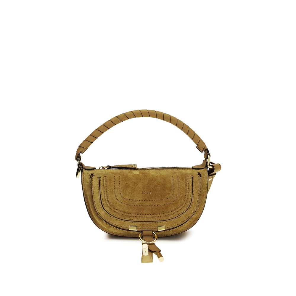 Chloé Mini Marcie Suede Leather Shoulder Bag